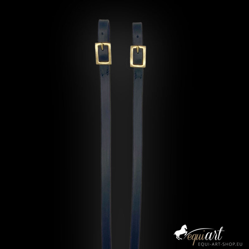 equi-art-Zuegel-Lis-Schwarz-Messing
