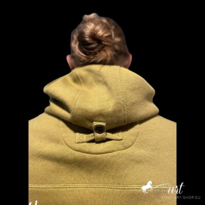 equi-art Hoddie grün- Kapuze