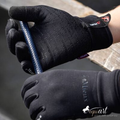 equi-art Polar Handschuhe-schwarz