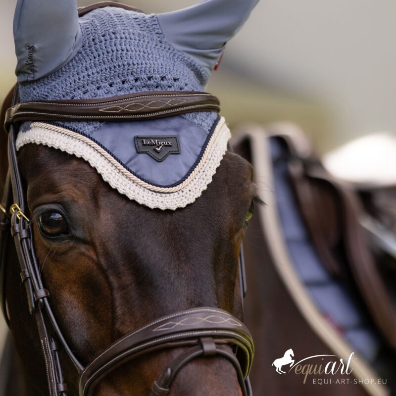 Equi-art LeMieux Fliegenhaube Dusk Blue Details