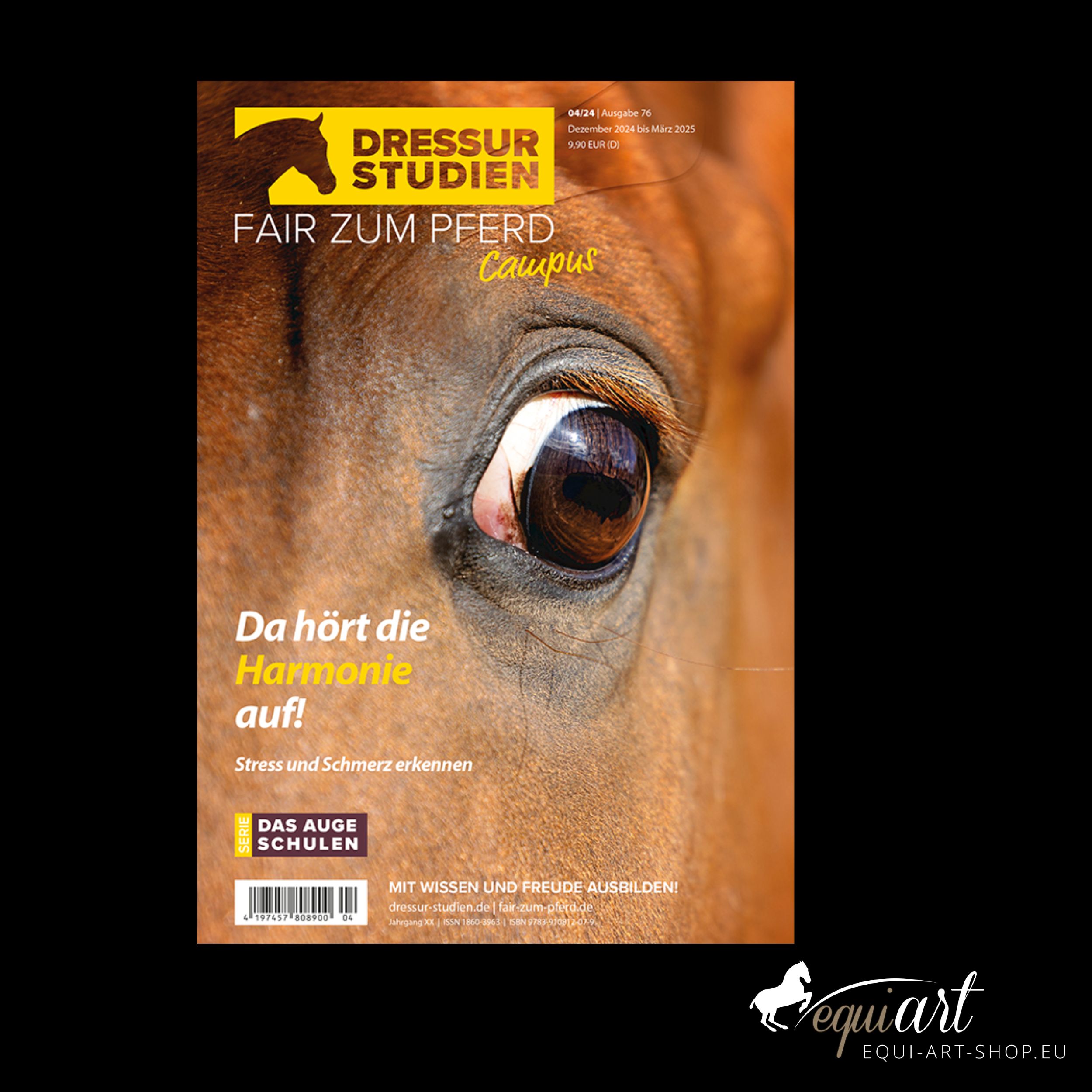 Dressur Studien Da hört die Harmonie auf! Stress und Schmerzen beim Pferd erkennen!