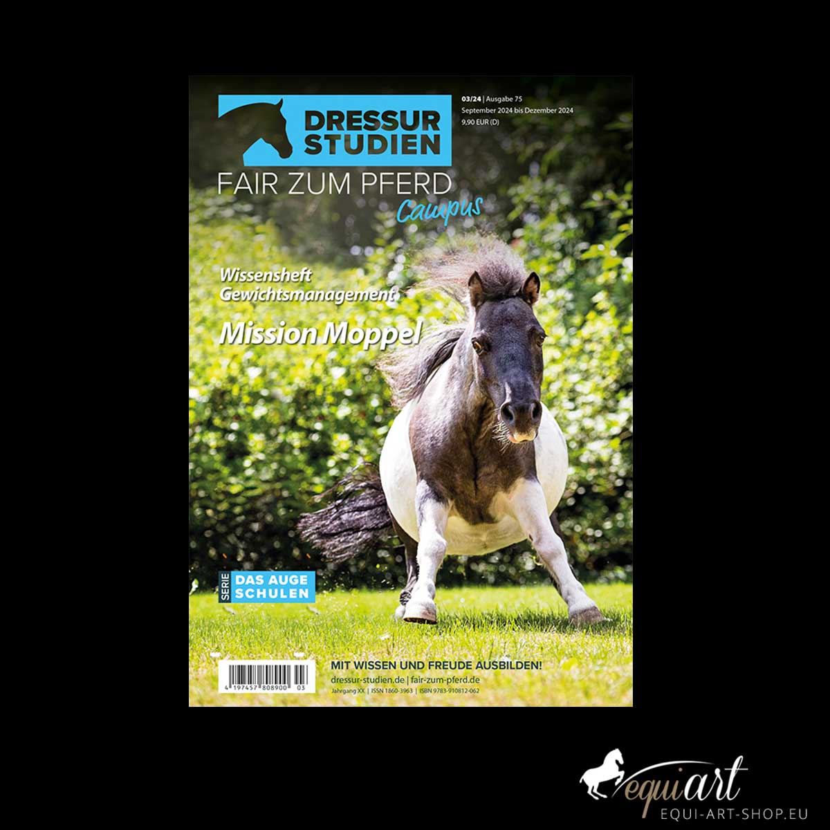 Dressur Studien Wissensheft Gewichtsmanagement: Mission Moppel!