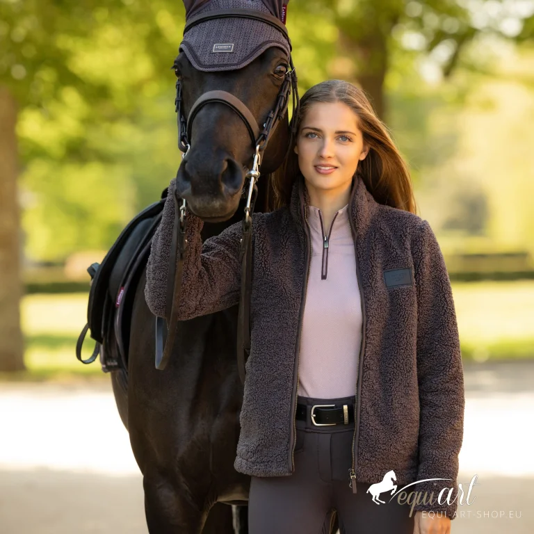 LeMieux Teddyfleece Jacke Borg Cocoa