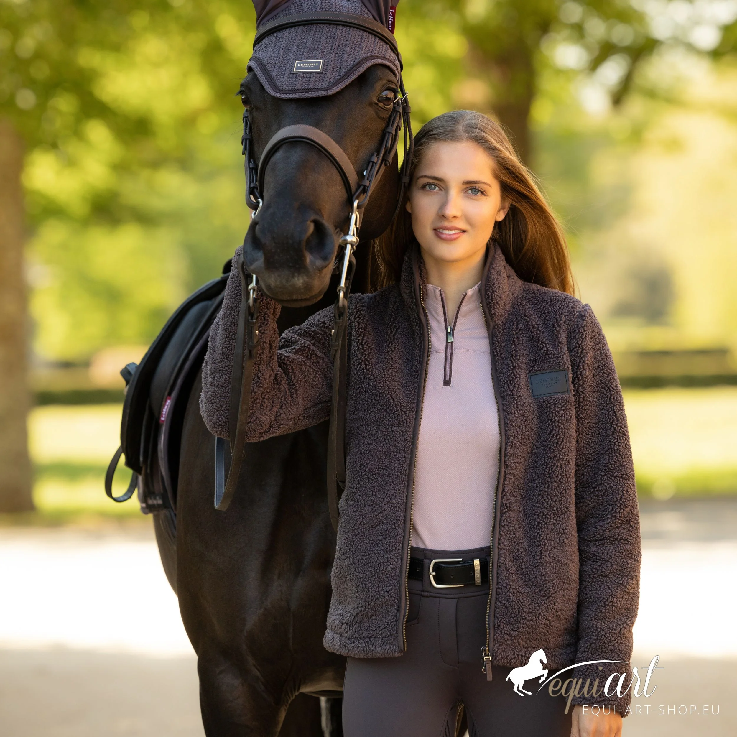 LM Heritage Teddyfleece Jacke Borg Cocoa