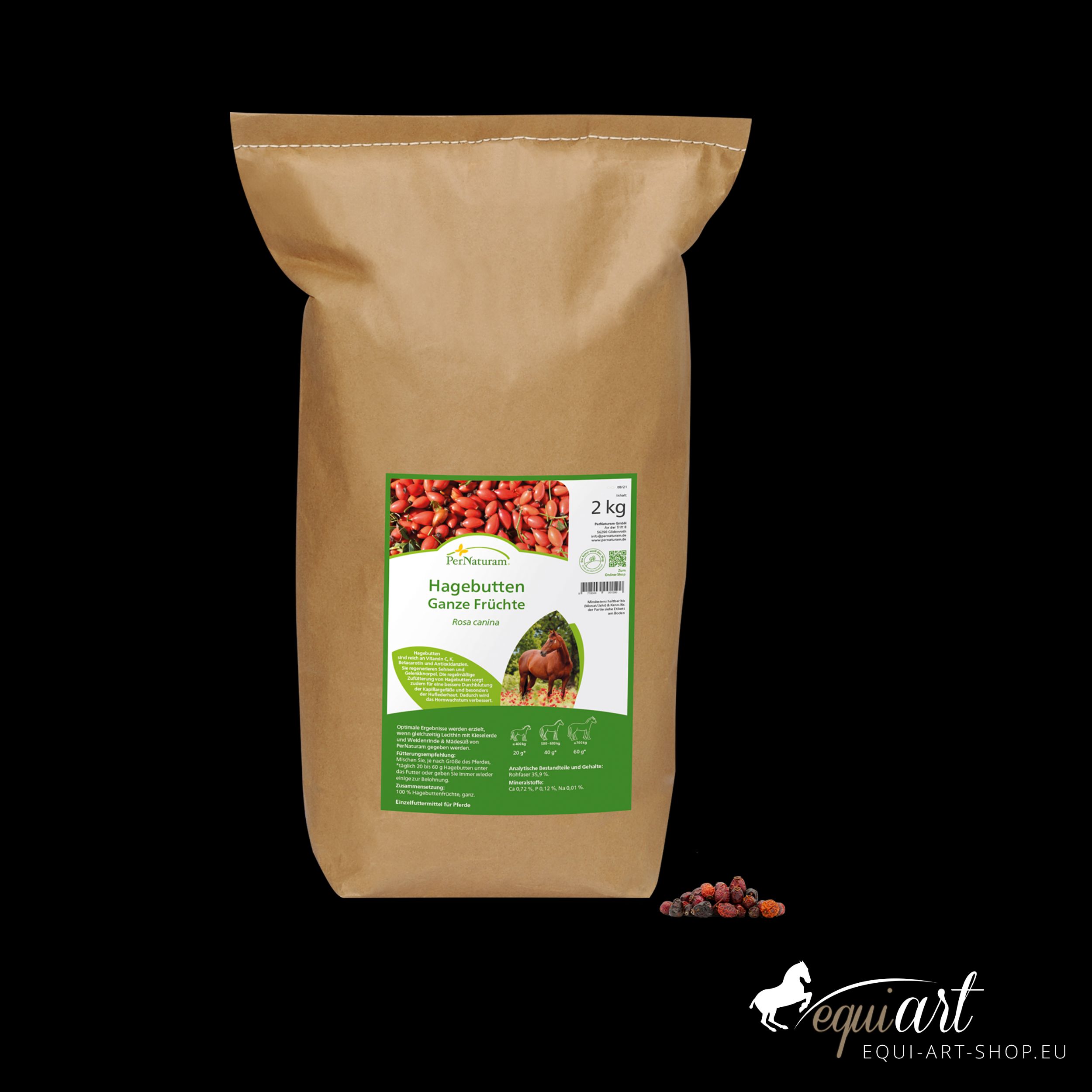 PerNaturam Hagebutten ganze Früchte 2kg
