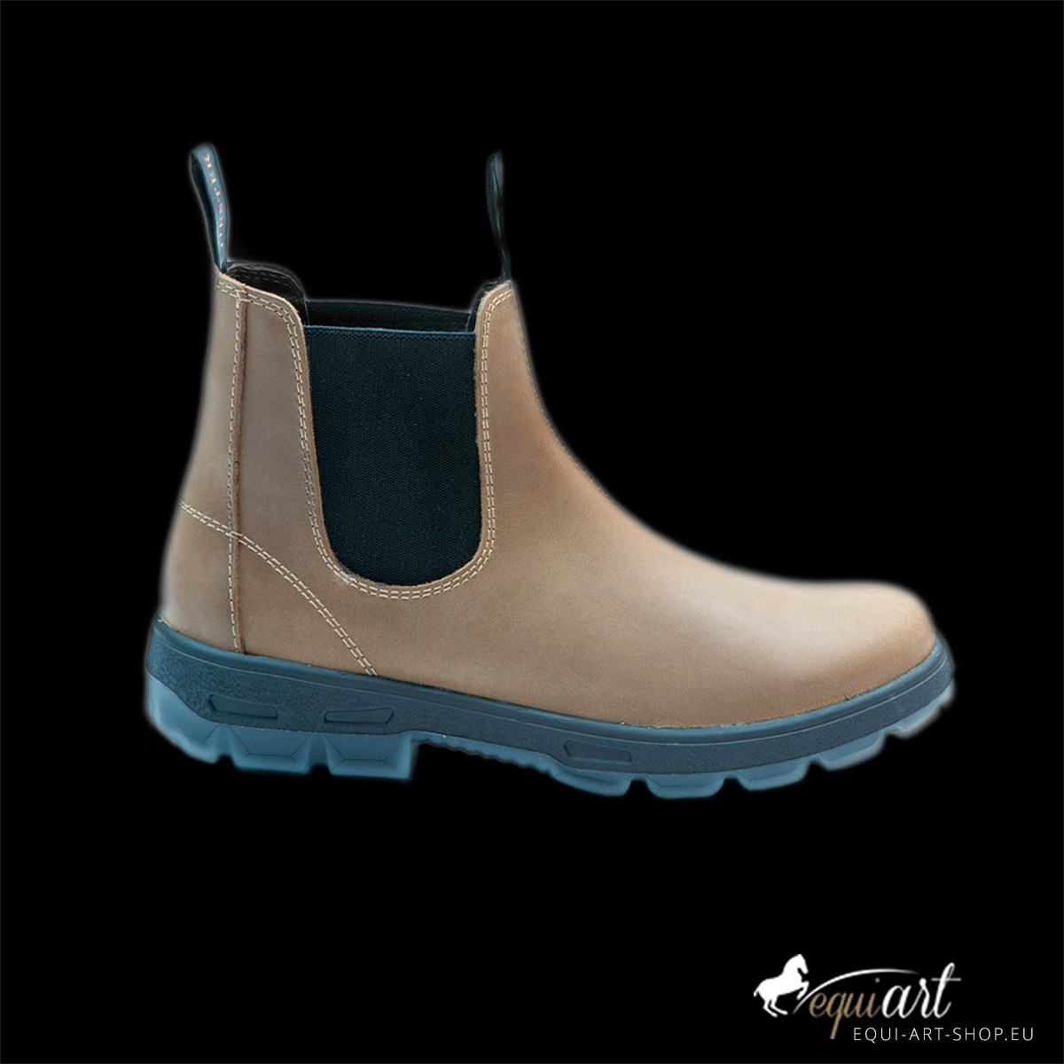 Workboot Chester | tobacco | Größe 42 | robuster Leder-Workboot aus Portugal | anatomisches Fußbett | rutschfeste Sohle | ideal für Stall & Reiten