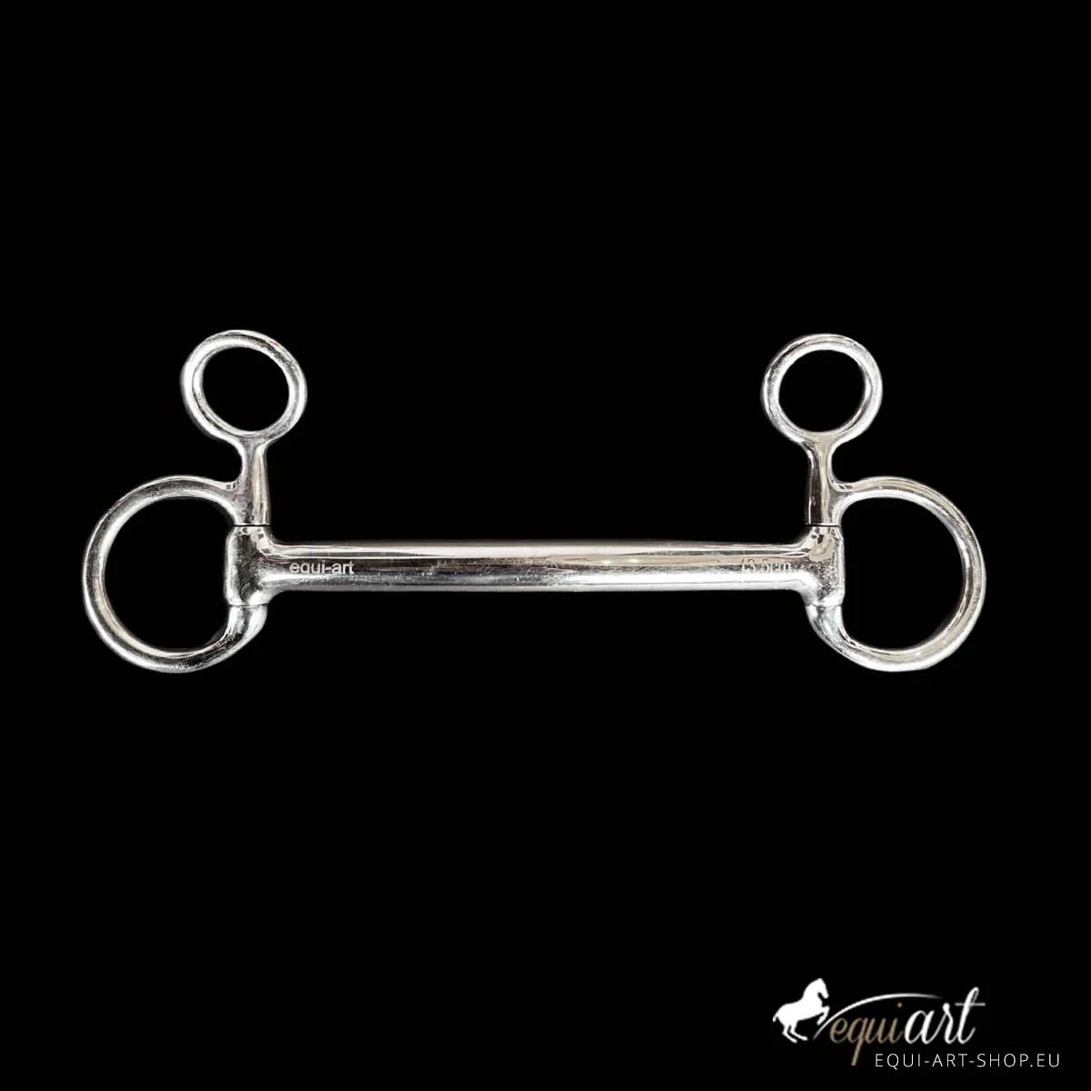 equi-art Baucher ohne Zungenfreiheit 1 silber 35mm B