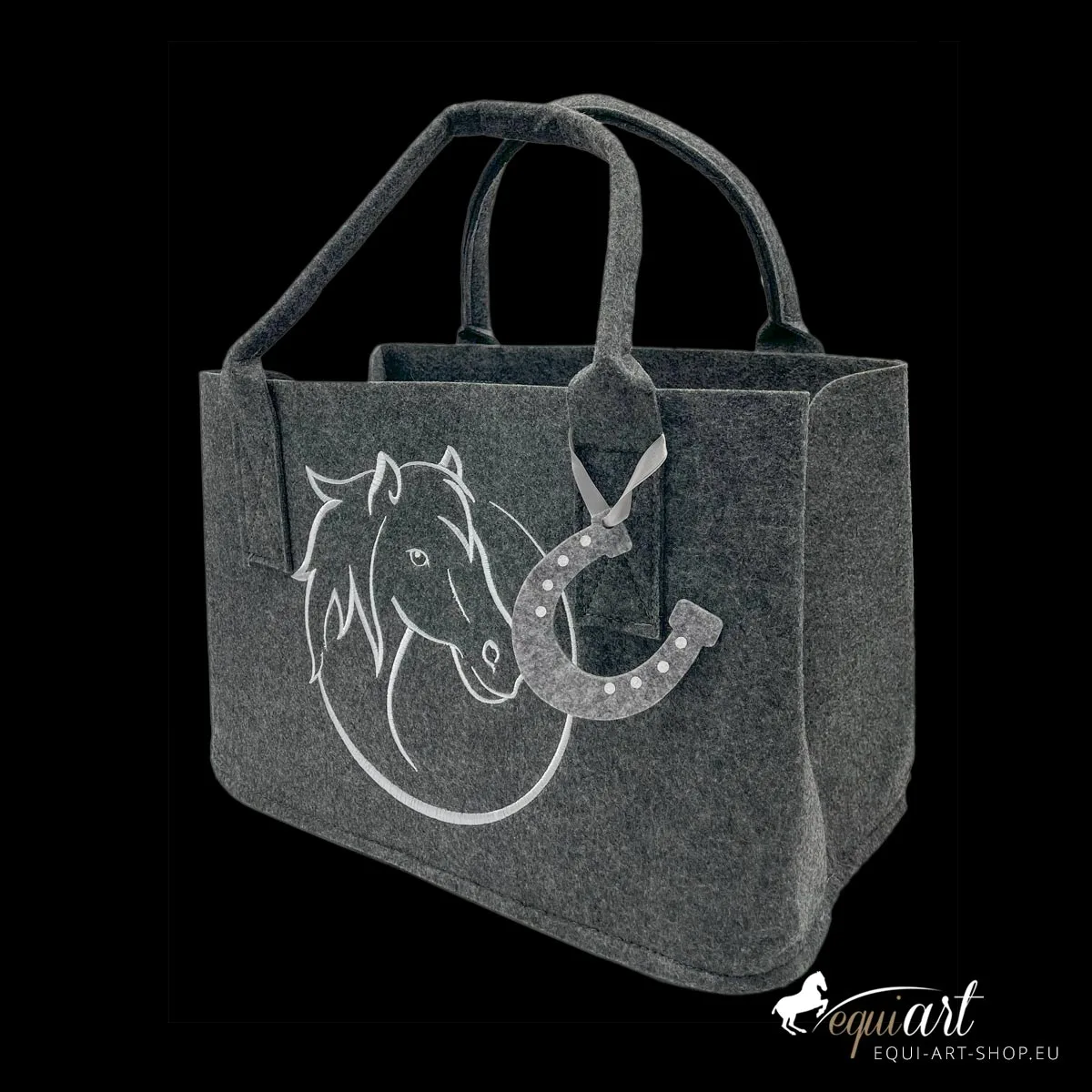 Filztasche groß bestickt equi-art Shop