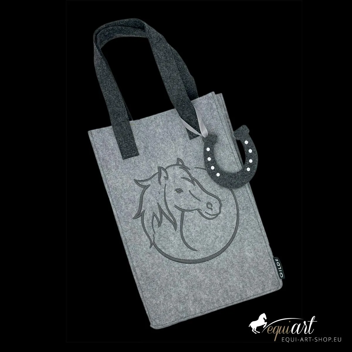 Filztasche klein bestickt equi-art Shop