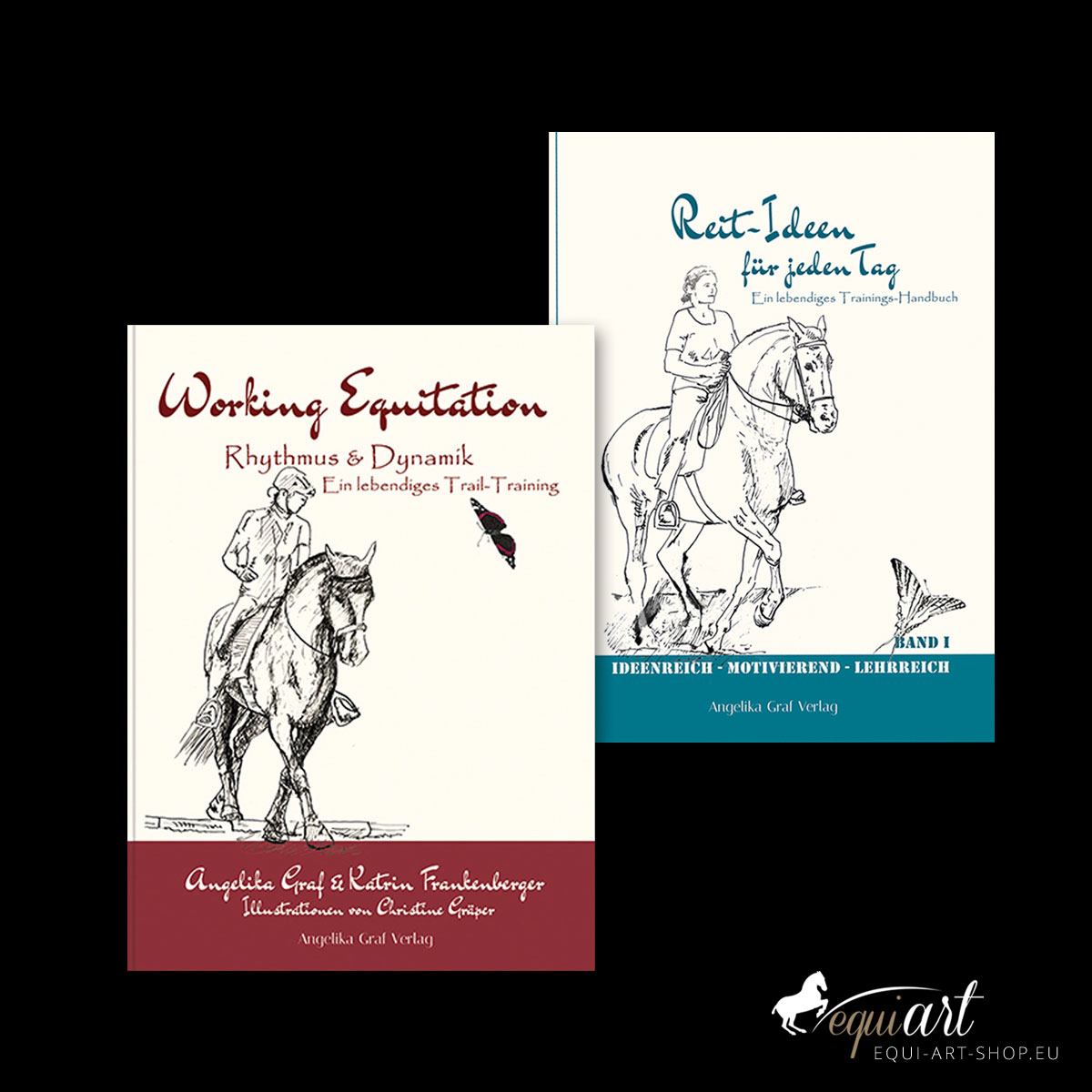 Reit-Ideen für jeden Tag Band I & Working Equitation – Rhythmus & Dynamik